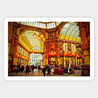 Leadenhall Market City of London England Sticker